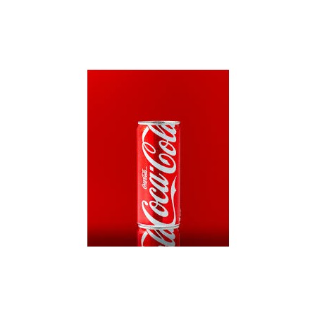 coca cola lata 20cl regular x 10 unidades mini