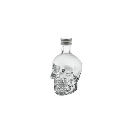 mini vodka crystal head 5cl x 1 unidad