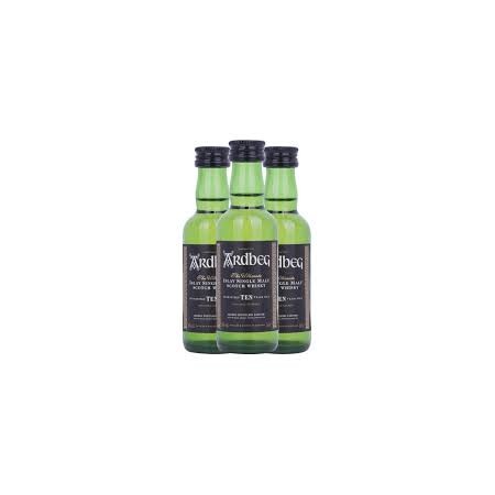 mini whisky ardbeg 5cl x 12 unidades