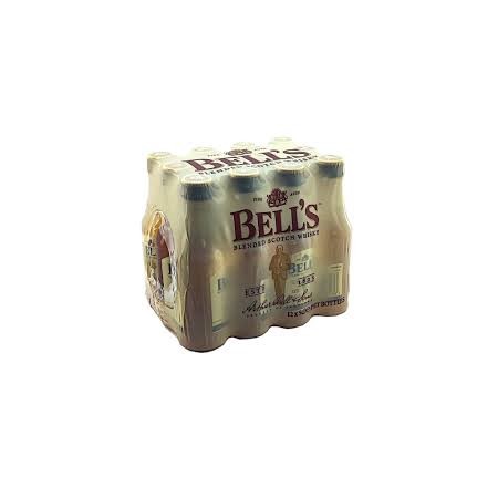 mini whisky bells 5cl x 12 unidades