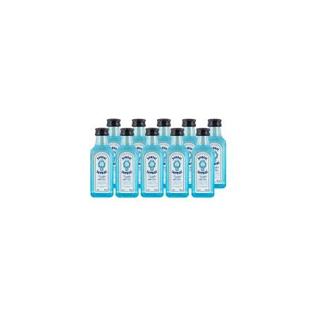 mini gin bombay sapphire 5cl x 12 unidades