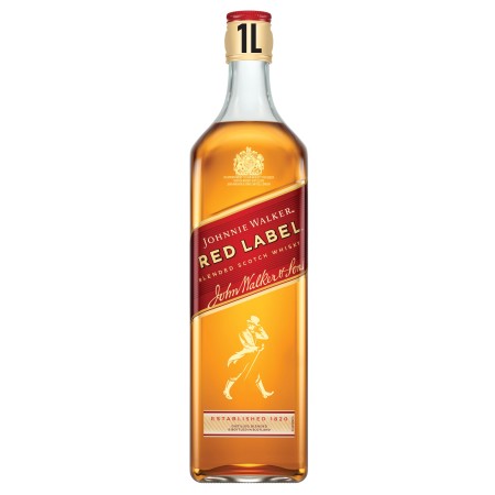 whisky johnnie walker red label 1l