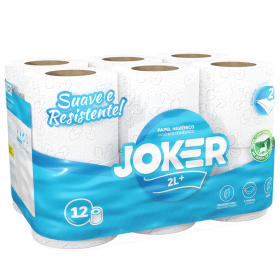 papel higienico 12 rollos joker pack 9x12