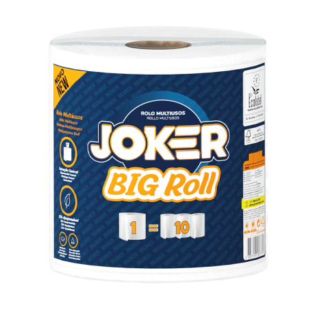 papel cocina roker big roll 200 serv