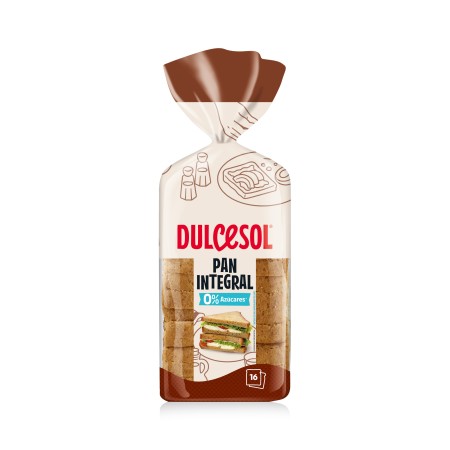 pan de molde integral sazucar