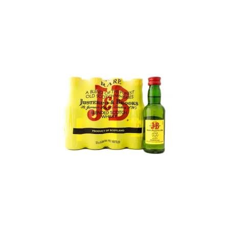 mini whisky jb 5cl pack 12 unidades