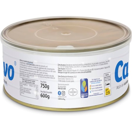 atun calvo lata 750g