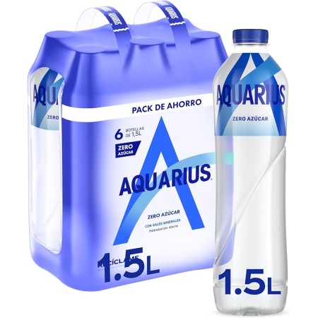 aquarius 15 limon zero pack 6 unds