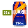 aquarius 33cl naranja pack 24 unds