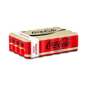 coca cola l33cl zero zero pack 24 unds