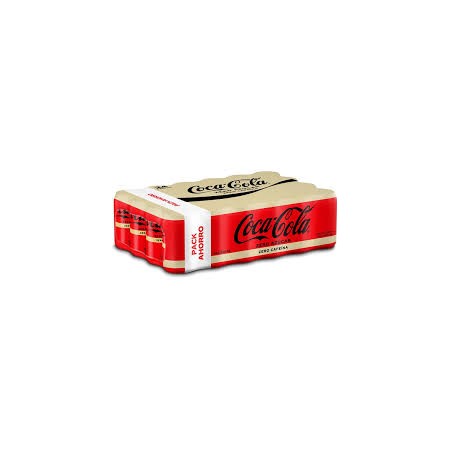 coca cola l33cl zero zero pack 24 unds
