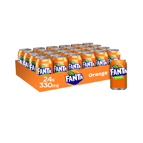 fanta l33cl naranja pack 24