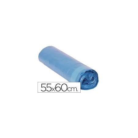 bolsa azul 55x60 galga 70 autocierre 30l