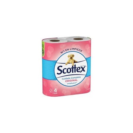 scottex higienico 4 rollos
