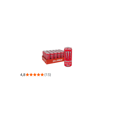 monster ultra red 50cl x 24 unidades
