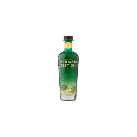 gin mermaid small batch zest 70cl