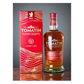 whisky tomatin sherry cask single malt 12 anos 70cl