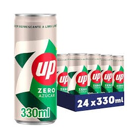 7up zero lata 33cl x 24 unidades