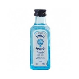 mini gin bombay sapphire 5cl x 10 unidades