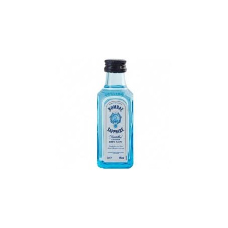 mini gin bombay sapphire 5cl x 10 unidades