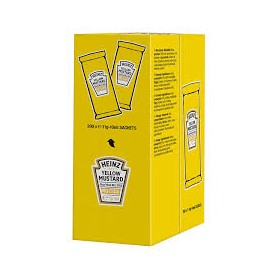 mostaza amarilla heinz 200 unds caja