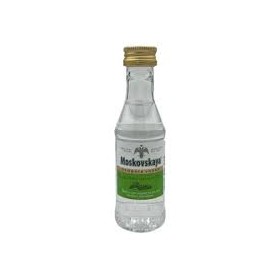 mini vodka moskovskaya 5cl x 12 unidades