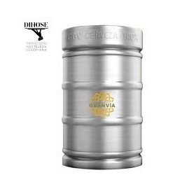 barril 30 l cerveza rubia gran via