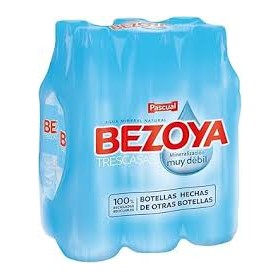 agua bezoya 1l x 6 unidades