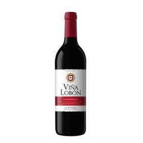 vino vina lobon 75cl tempranillo caja 6 unds
