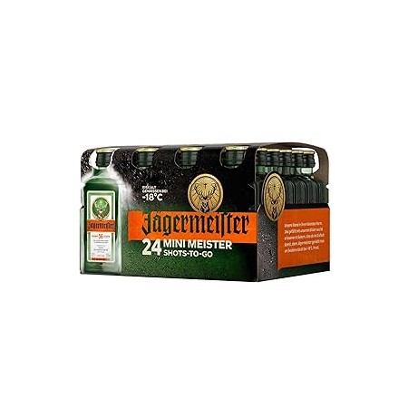 mini jagermeifter 20cl x 24 unidades