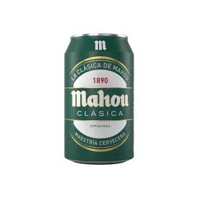 mahou clasic verde lata 33 x 24 unidades