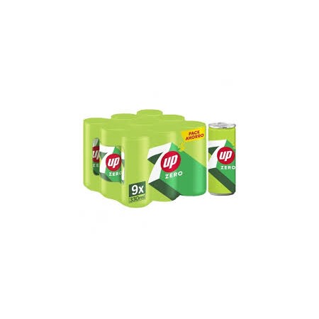 7up free lata 33 x 9 unidades