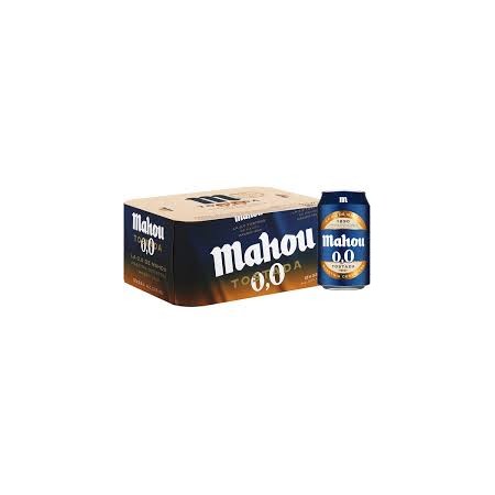mahou 00 tostada lata 33 x 12 unidades