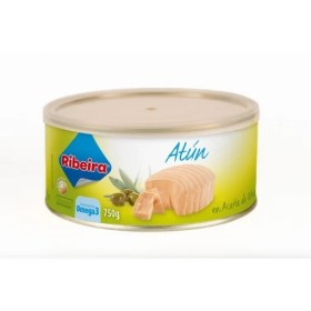 atun riveira en aceite oliva lata 750g