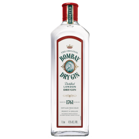 dry gin bombay 1l