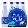 agua font vella con gas 1l x 6 unidades