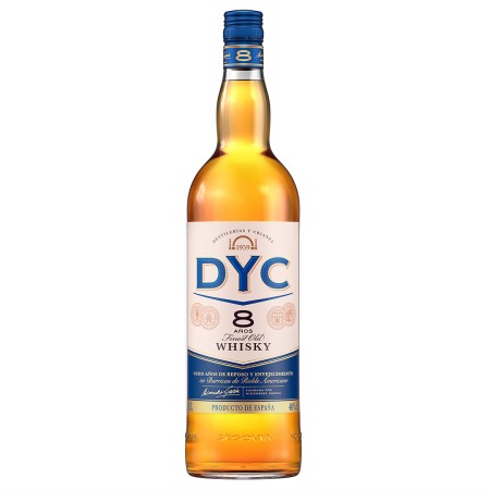 whisky dyc 8 anos 1l