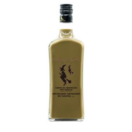 licor crema chocolate con cereza meigas 70cl