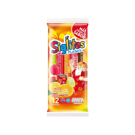 flash siglitos x 12 unidades
