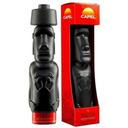 aguardiente pisco capel reservado moai