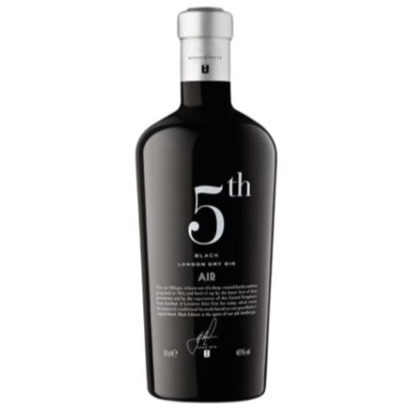 gin black london 5th 70cl
