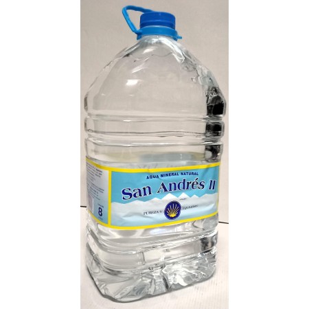 agua san andres 8l
