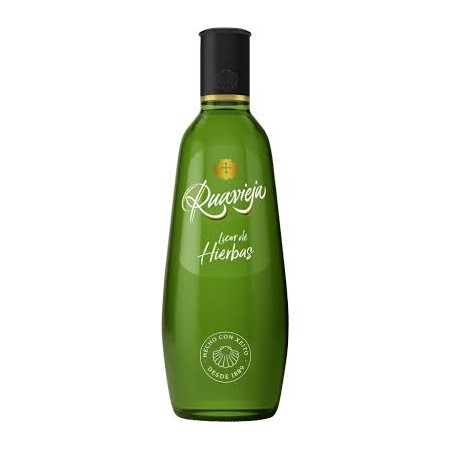 licor ruavieja hierbas 1l