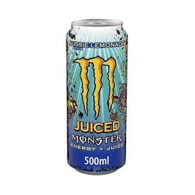 monster aussie lemonade 50cl x 24 unidades