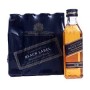 mini johnnie walker black label 5cl x 12 unidades