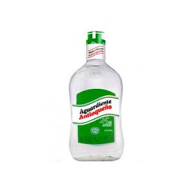 aguardiente antioqueno sin azucar tapon verde 70cl