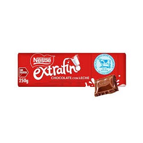 chocolate nestle con leche 250g