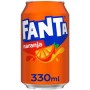fanta naranja lata 33cl x 6 unidades