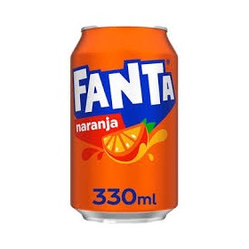 fanta naranja lata 33cl x 6 unidades