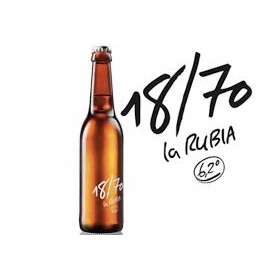 cerveza 1870 rubia pack 24 unidades